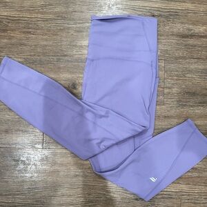 Purple Fabletics pureluxe leggings